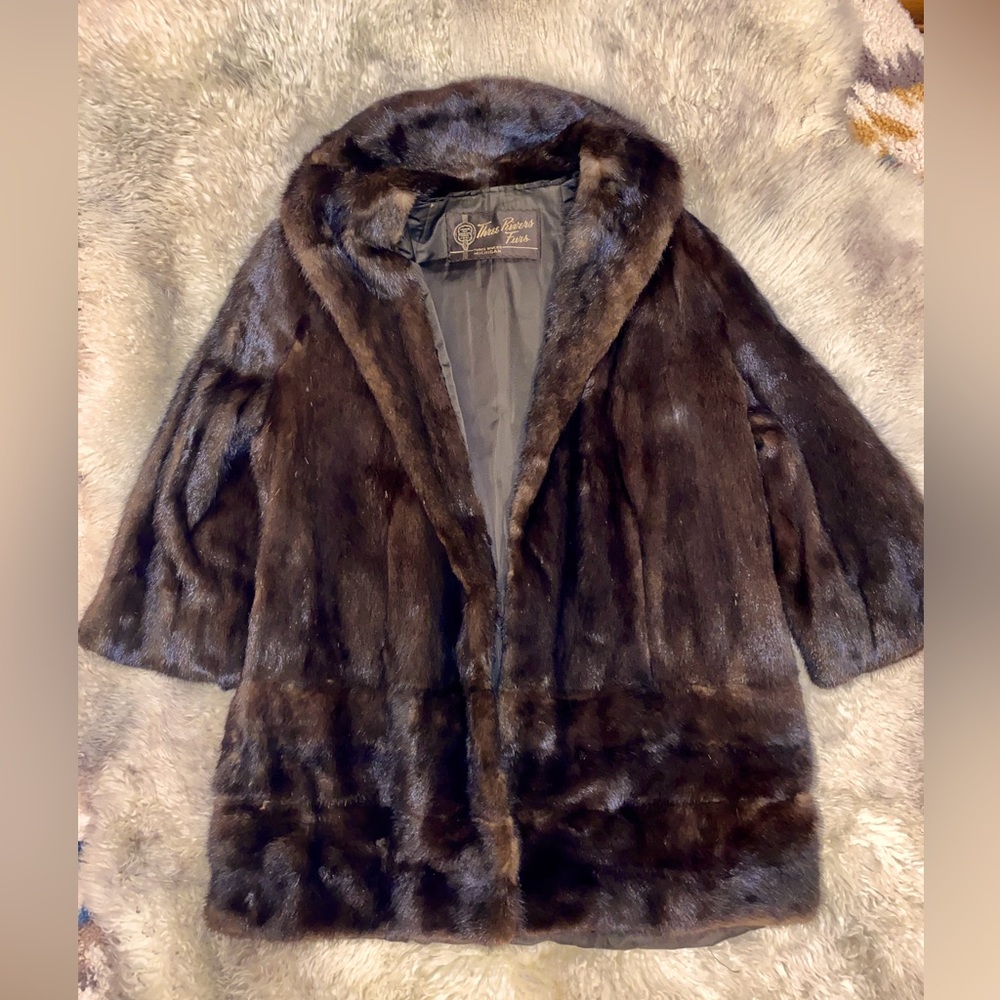 Vintage Fur Coat (1959s/60s Beaver)